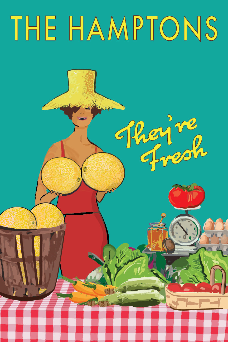 They're Fresh artwork mockup