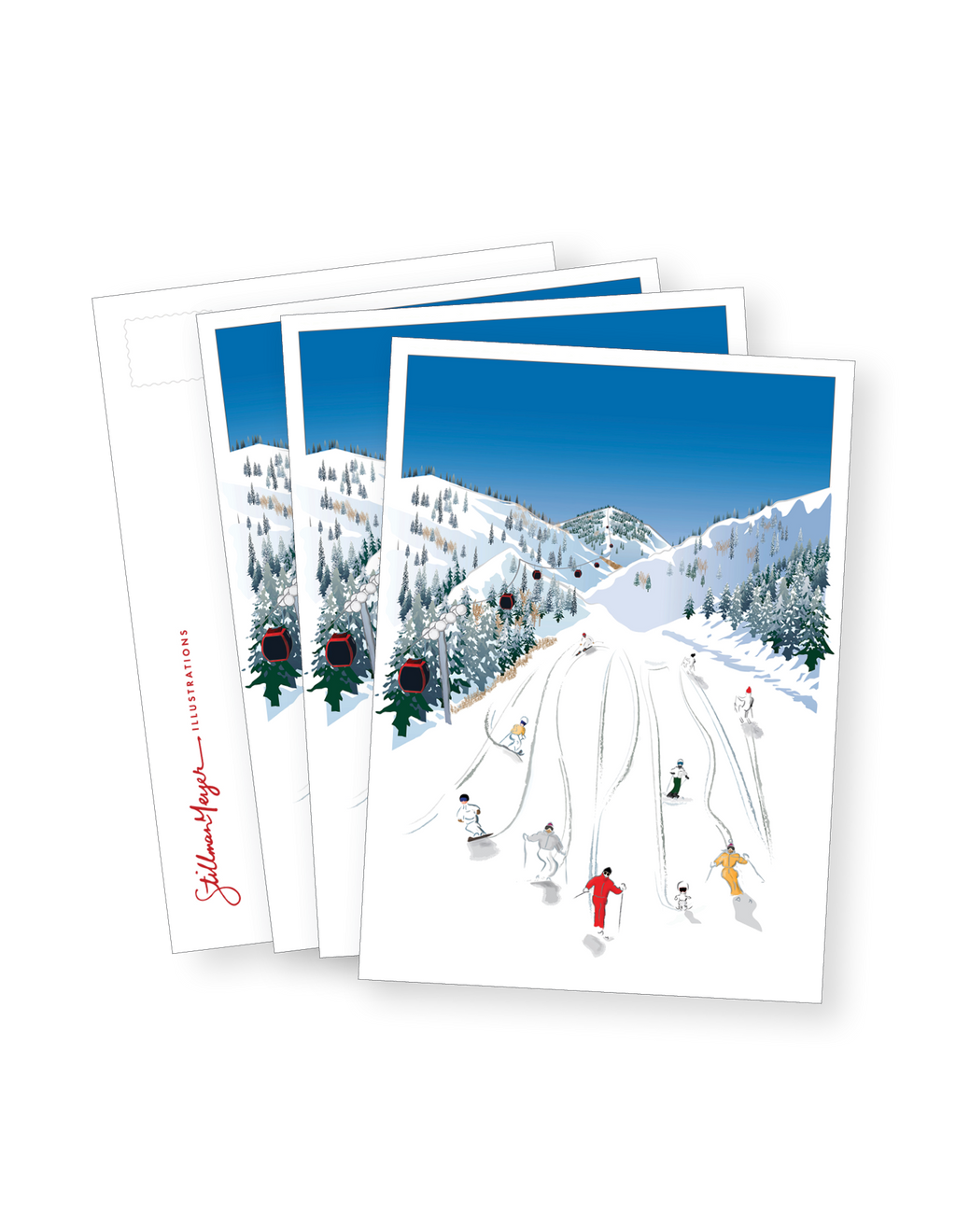 Blue Bird Postcard Pack