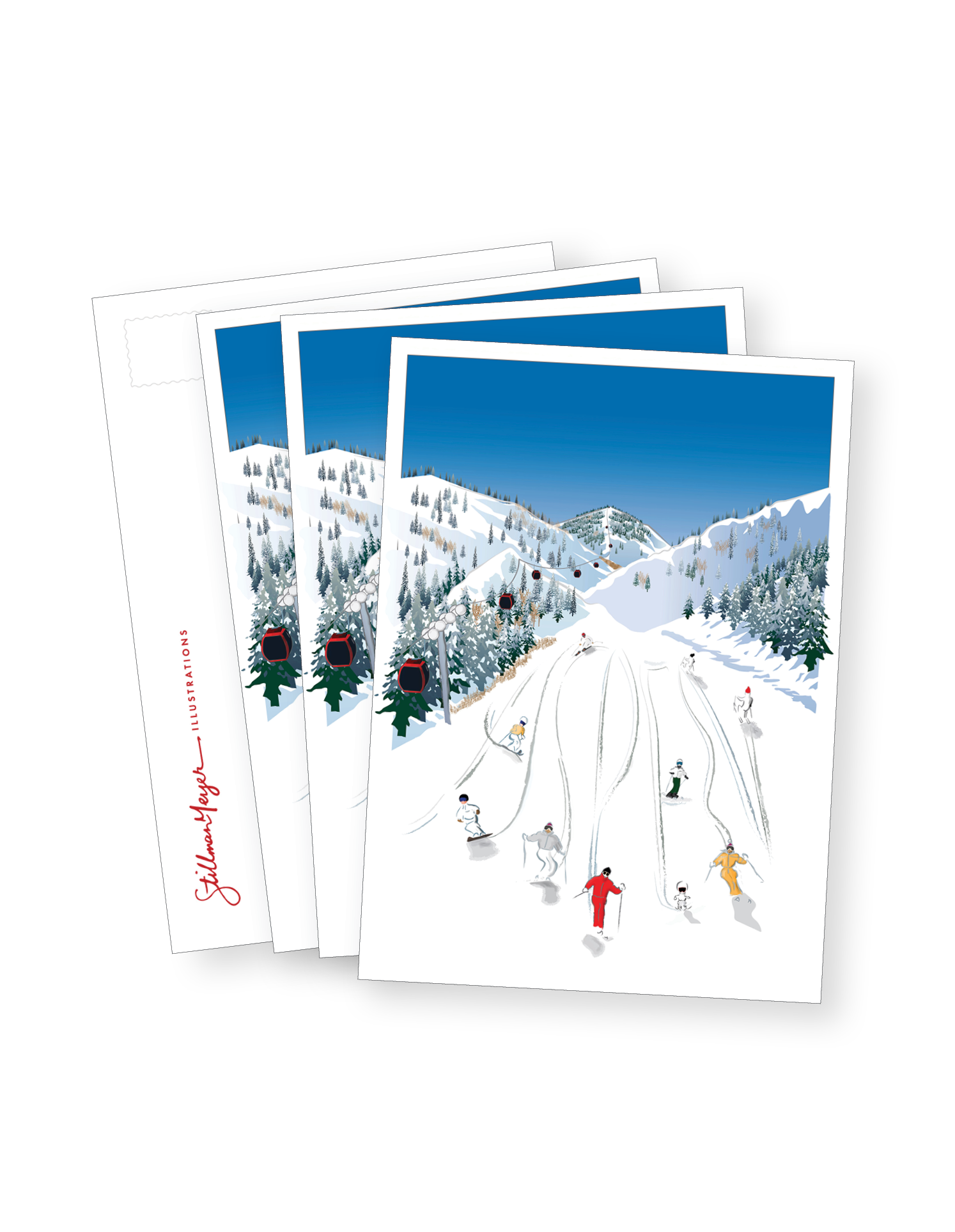 Blue Bird Postcard Pack