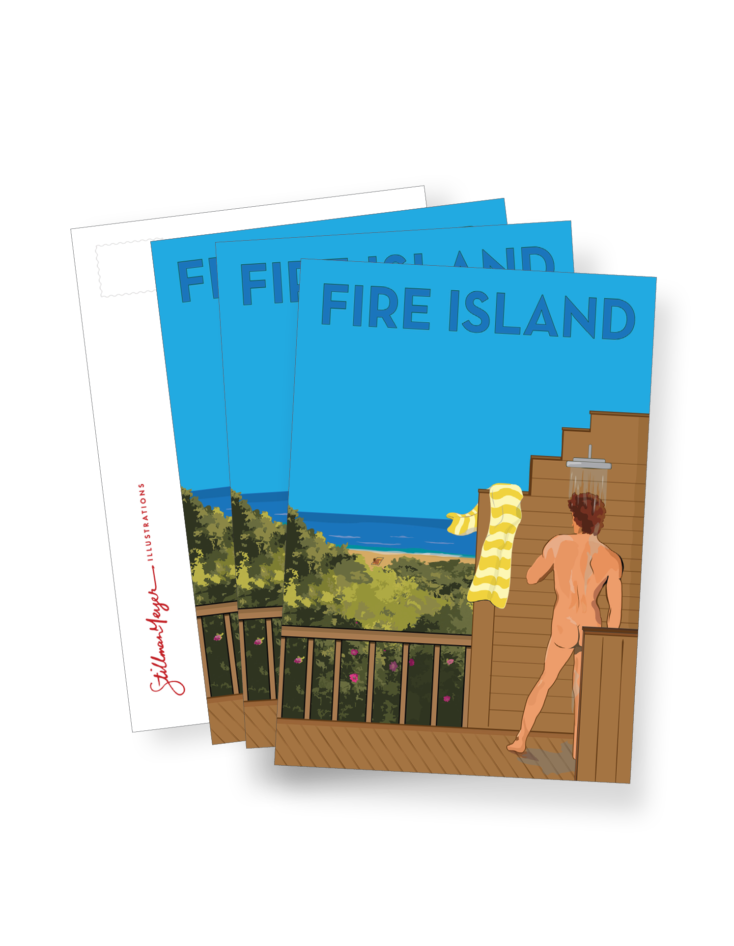 Fire Island Postcard Pack