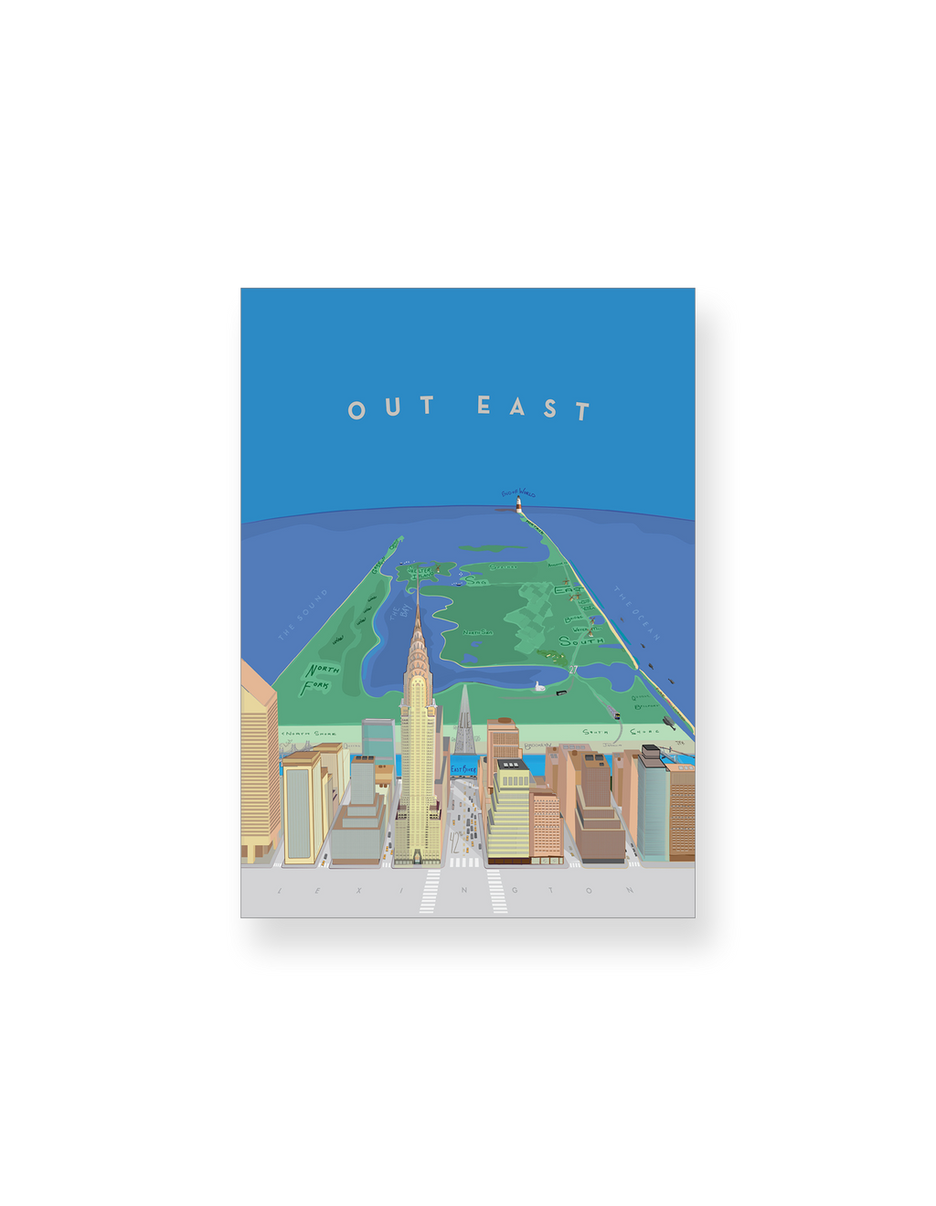 Out East Postcard Pack