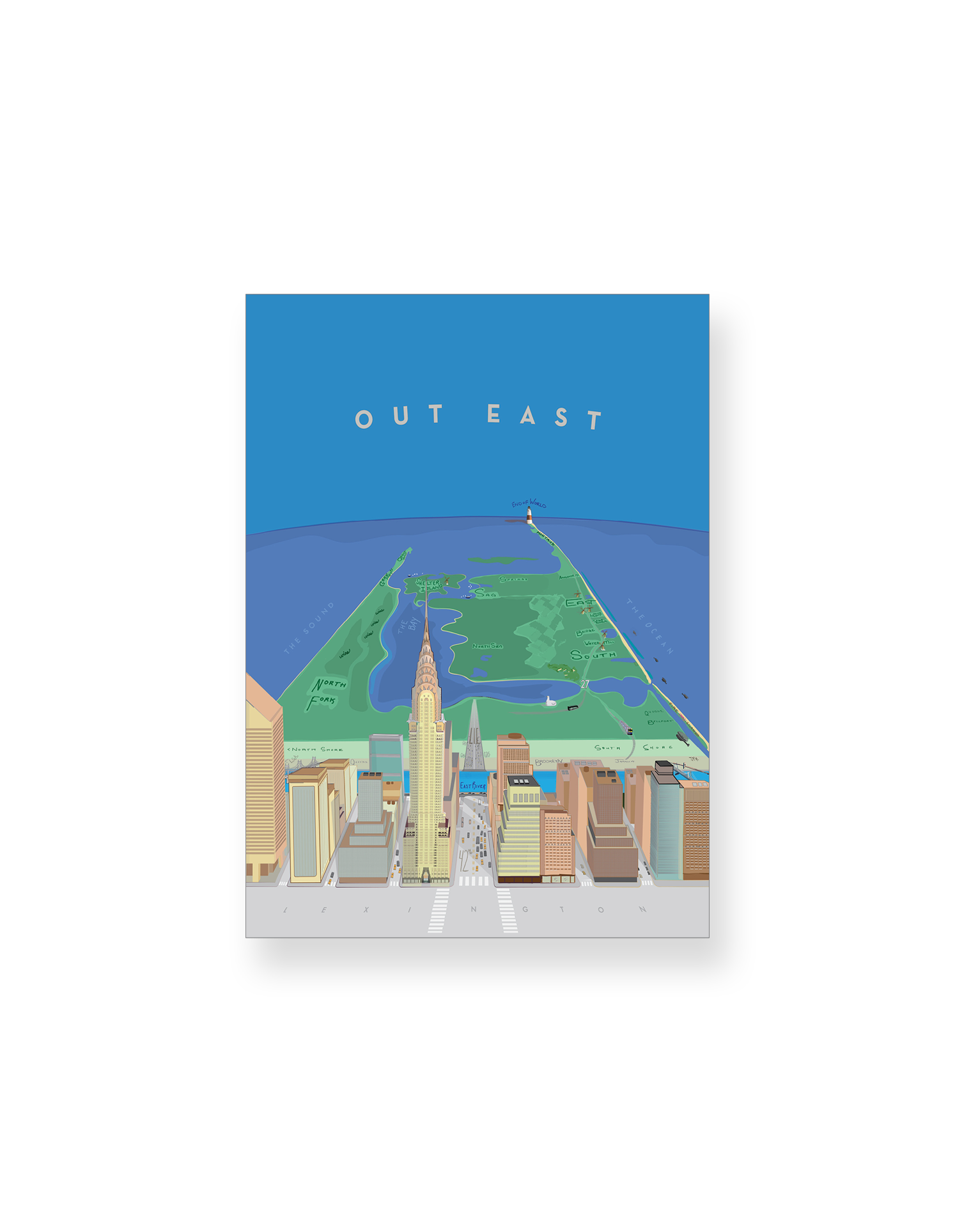 Out East Postcard Pack