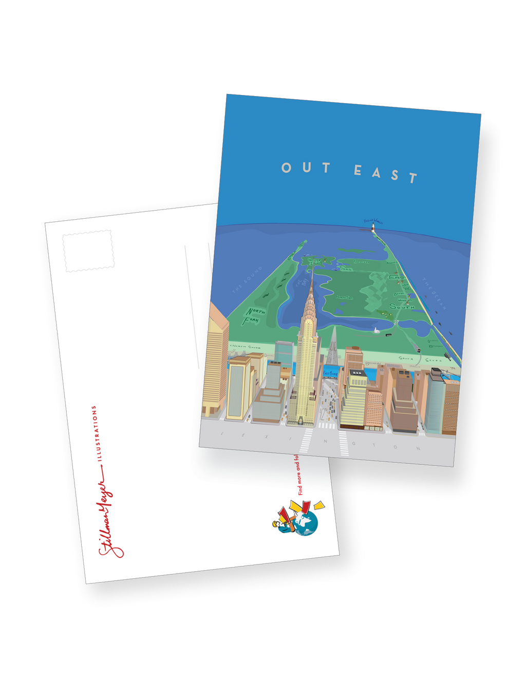 Out East Postcard Pack