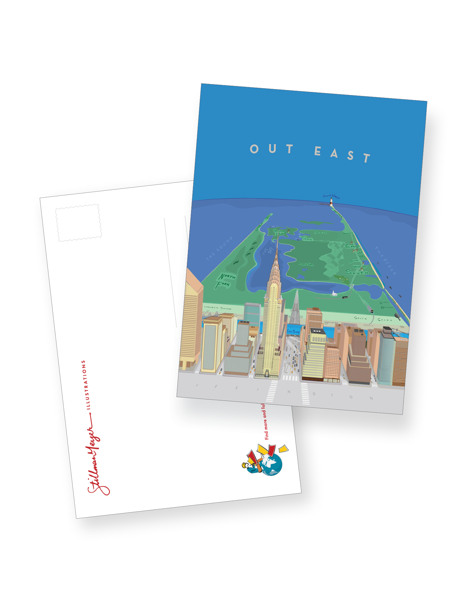 Out East Postcard Pack