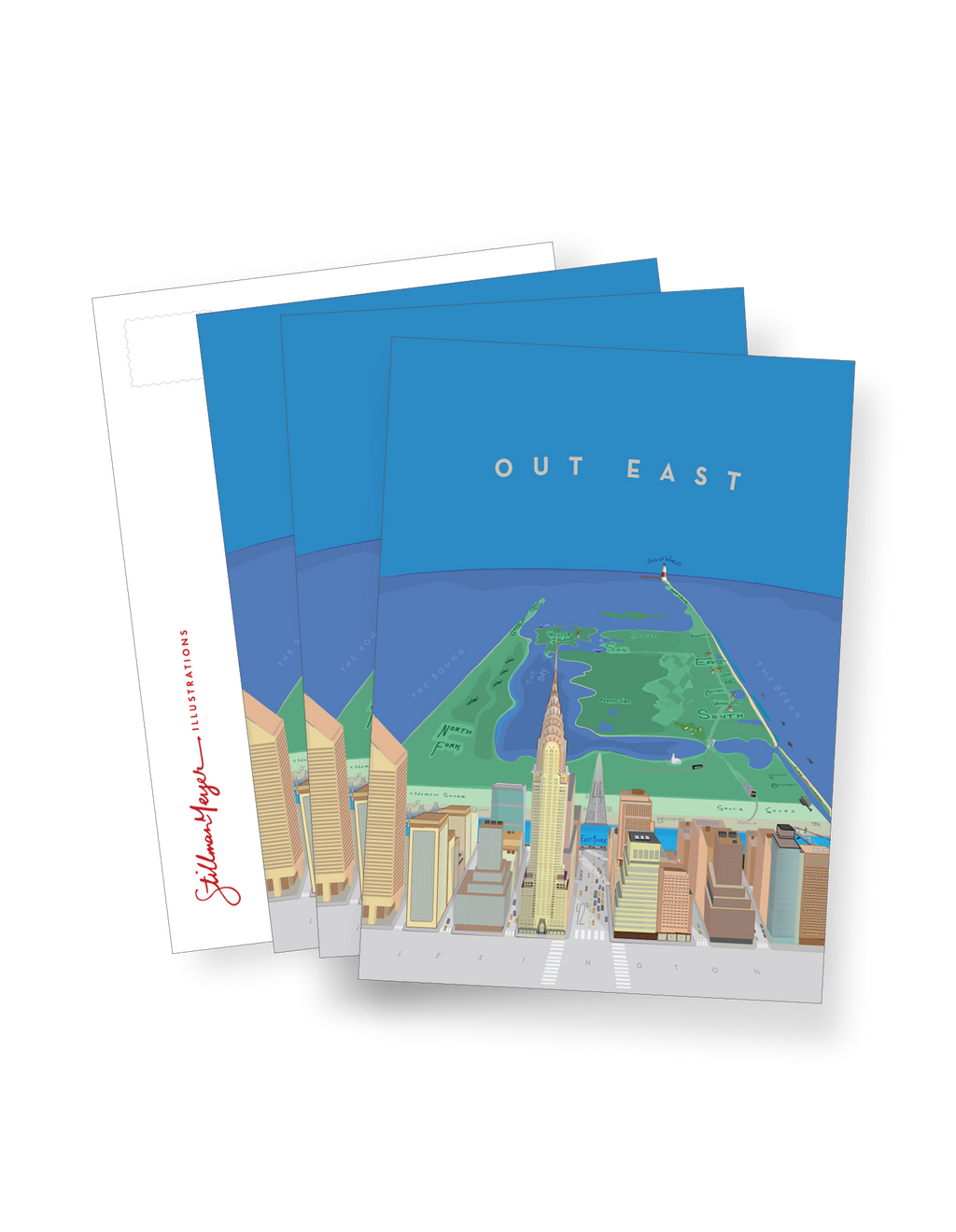 Out East Postcard Pack