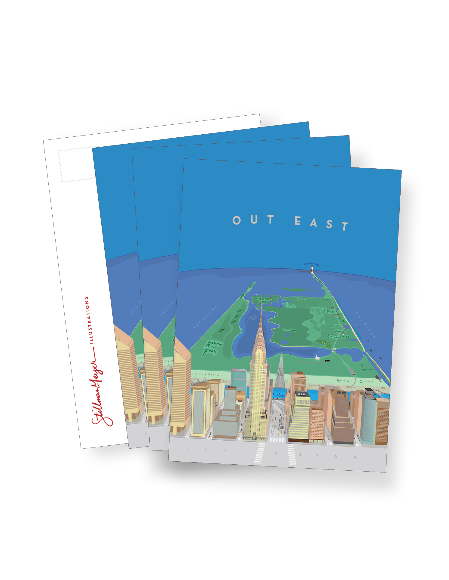 Out East Postcard Pack