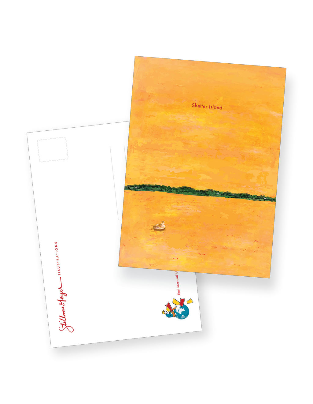 Shelter Island Postcard Pack