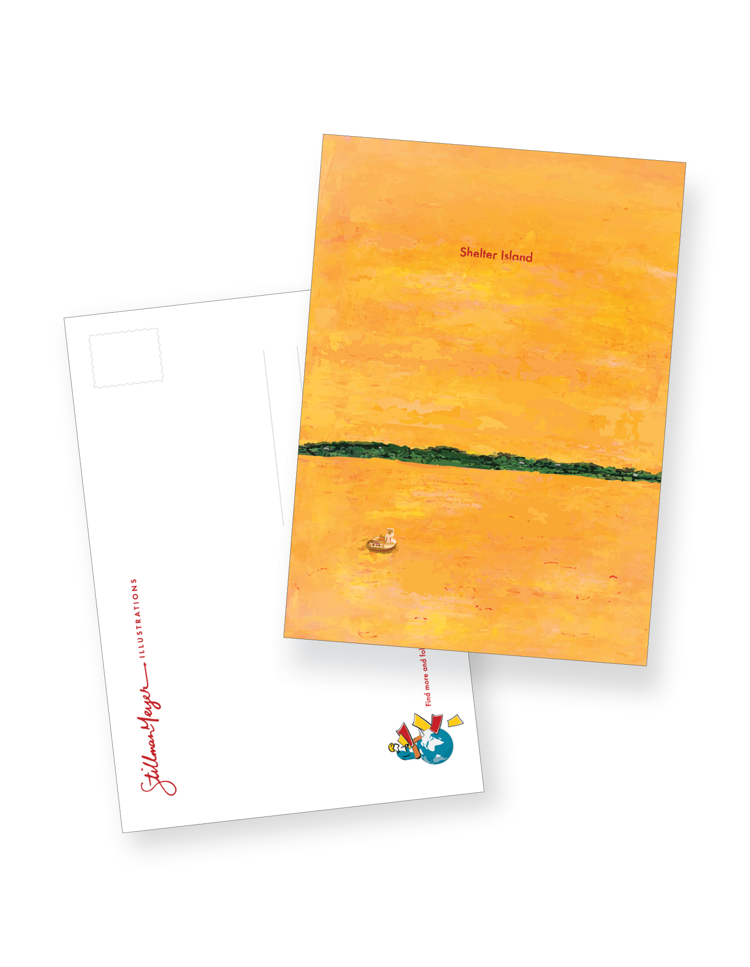 Shelter Island Postcard Pack