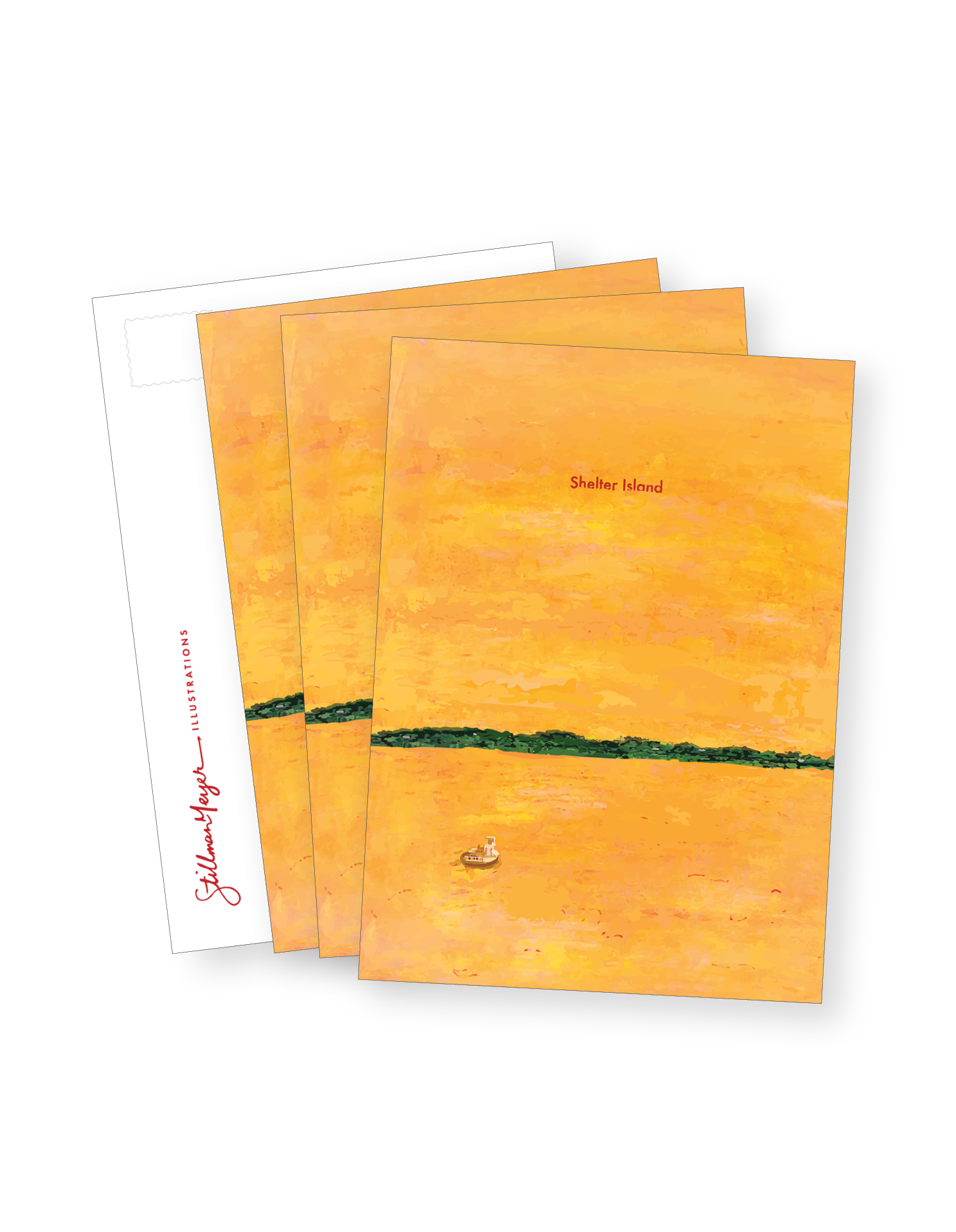 Shelter Island Postcard Pack